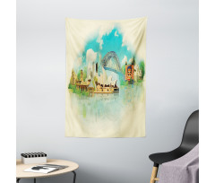 Cityscape Sydney Tapestry