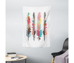 Tribal Primitive Boho Plume Tapestry