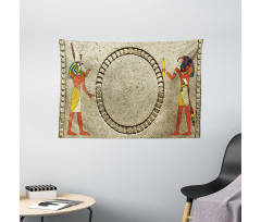 Ethnic Old Stone Wide Tapestry