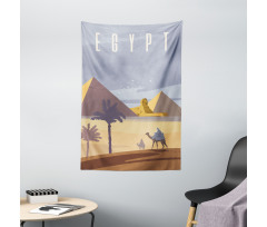 Cleopatra Pyramids Tapestry