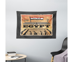 Exotic Tour Flag Wide Tapestry