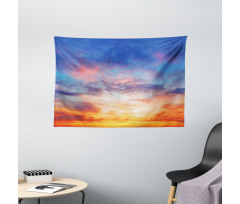 Sunset Cloudscape Sky Wide Tapestry