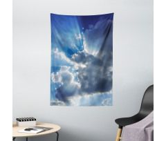 Sunbeams from Clouds Tapestry