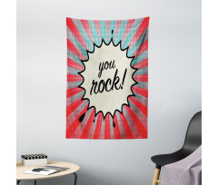 Sunbeams Halftone Graphic Tapestry