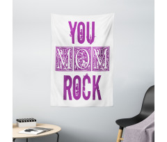 Mother's Day Typography Tapestry