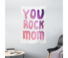 Gradient Mother's Day Art Tapestry
