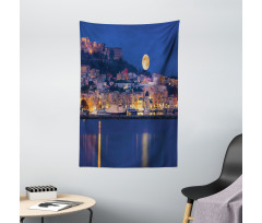 Full Moon Coast Sea Tapestry