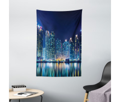 Urban Skyline Photo Tapestry