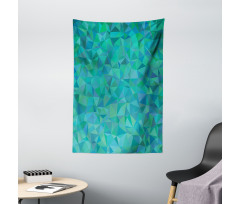 Triangle Mosaic Design Tapestry