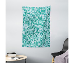 Triangle Mosaic Shape Tapestry