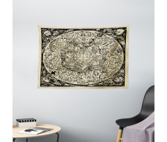 Map Wide Tapestry