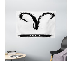 Aries Astrology Sign Wide Tapestry