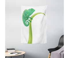 Exotic Grumpy Lizard Tapestry