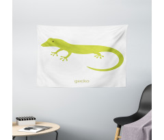 Australian Lizard Wide Tapestry