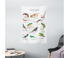 Exotic Lizard Reptiles Tapestry