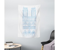 Linear Outline Tapestry