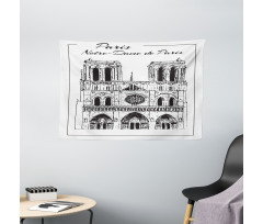 Sketch Wide Tapestry