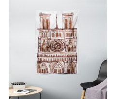 Landmark Sketch Tapestry