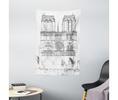 Detailed Sketch Tapestry