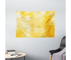 Geometric Triangle Wide Tapestry