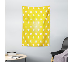 Vibrant Stars Fun Retro Tapestry