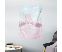 Magic Princess Château Art Tapestry