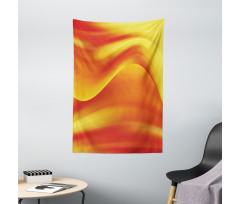 Abstract Digital Waves Tapestry