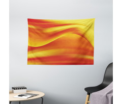 Abstract Digital Waves Wide Tapestry