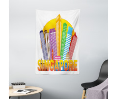 Typography and Skyline Tapestry