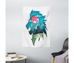 Creative Landscape Animal Tapestry