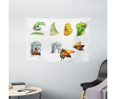 Cocoon Nature Cycle Wide Tapestry