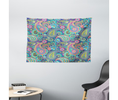 Bohem Colorful Wide Tapestry