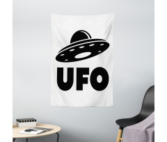 Unidentified Flying Object Tapestry