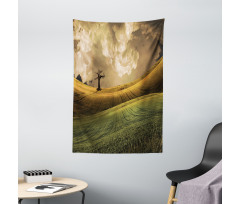 Landscape Sky Tree Tapestry