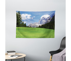 Rural Country Mountain Wide Tapestry