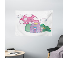 Little Youngsters Monster Wide Tapestry