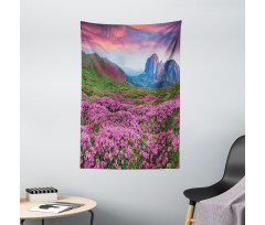 Mountain Village Fall Tapestry
