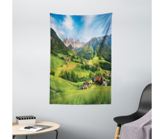 Alps in the Spring Tapestry