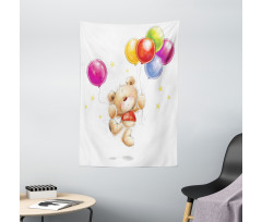 Teddy Bear with Baloon Tapestry