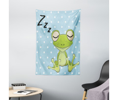 Frog Prince Polka Dots Tapestry