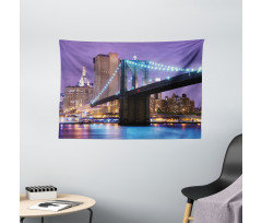 Bridge Towards Manhattan Wide Tapestry