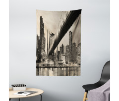 Vintage Queensboro Bridge Tapestry