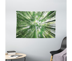 Tropic Rain Forest Bamboo Wide Tapestry