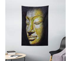 Old Ancient Gothic Statue Tapestry