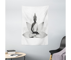 Lotus Far Eastern Style Tapestry