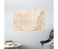 Abstract Lilium Candidum Wide Tapestry