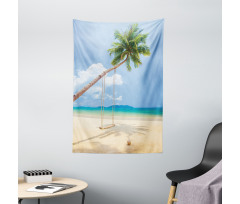 Coconut Palms Island Tapestry