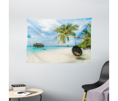 Exotic Maldives Sea Wide Tapestry