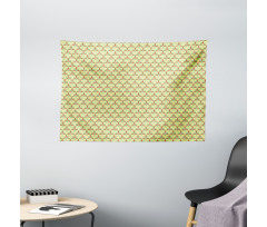 Intertwined and Geometric Wide Tapestry