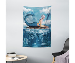 Mythical Sea Graphic Tapestry